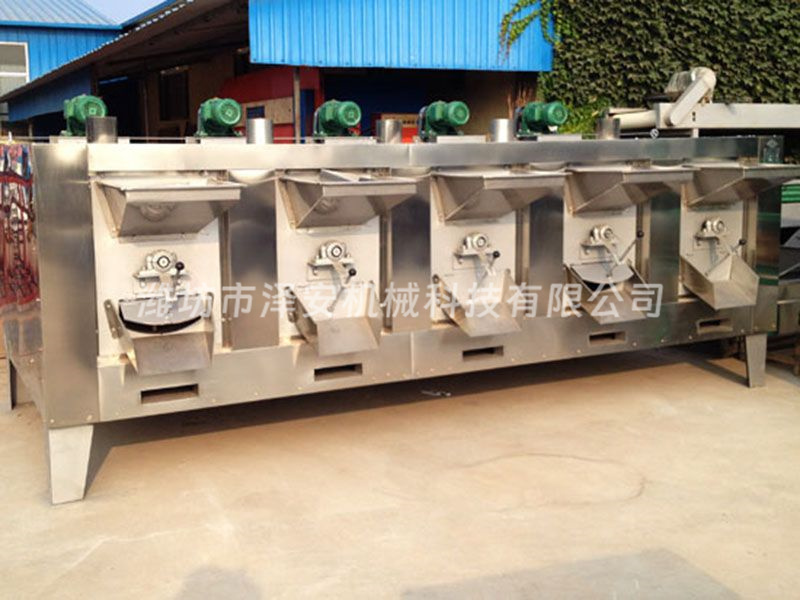 芝麻、花生五筒旋轉(zhuǎn)烤爐2